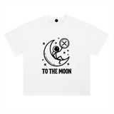 XRP T-Shirt — To the Moon, Patience Badge