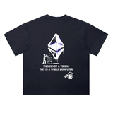 Ethereum Not A Token World Computer T-Shirt — Dark Variant