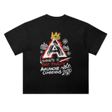 Avalanche AVAX Consensus 2020 T-Shirt — Crowned Triangle Dark Variant