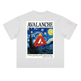 Avalanche T-Shirt — Starry Night, Van Gogh Remix