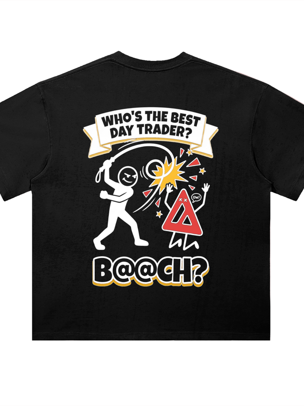 Avalanche T-Shirt — Best Day Trader, B@@CH? — Mr. Lined crypto streetwear