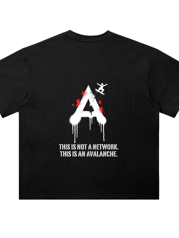Avalanche AVAX This Is An Avalanche T-Shirt — Not A Network Dark Variant — Mr. Lined crypto streetwear