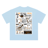 Shiba Inu Army Walks T-Shirt — White Variant