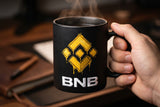 BNB Mug — Gold Diamond Logo Patch