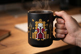 Bitcoin Mug — Crypto King on BTC Throne