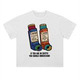 Crypto T-Shirt — Hopium & Copium Inhalers