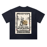 Solana We Built When No One Believed T-Shirt — Dark Variant