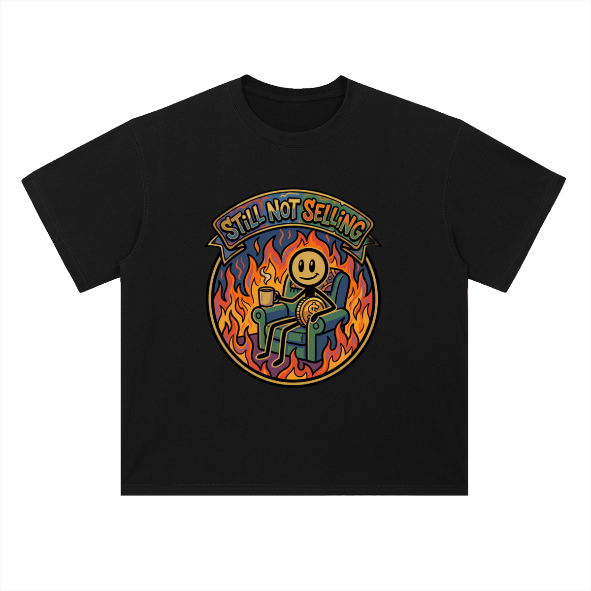 Crypto T-Shirt — Still Not Selling —  — Mr. Lined