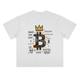 Bitcoin T-Shirt — 100K Digital Gold, Basquiat