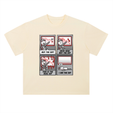 Crypto T-Shirt — Buy the Dip, Comic Strip
