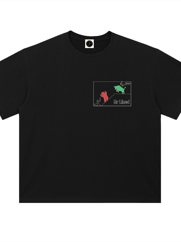 IOTA T-Shirt — Crypto Council Comic — Mr. Lined crypto streetwear