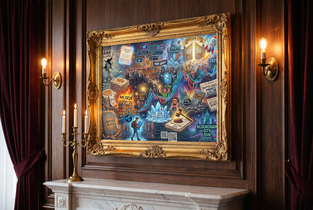 Crypto Jigsaw Puzzle — Chronicles 2008–2026 —  — Mr. Lined