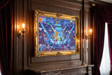 Crypto Jigsaw Puzzle — Neon Fight Night