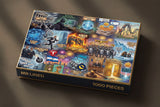 Crypto Jigsaw Puzzle — Bitcoin Timeline Collage