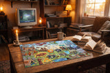 Crypto Jigsaw Puzzle — Bitcoin vs Ripple Battlefield