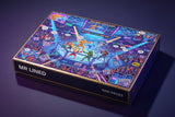 Crypto Jigsaw Puzzle — Neon Fight Night
