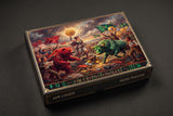 Crypto Jigsaw Puzzle — Renaissance Bull vs Bear