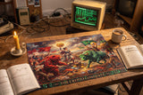 Crypto Jigsaw Puzzle — Renaissance Bull vs Bear