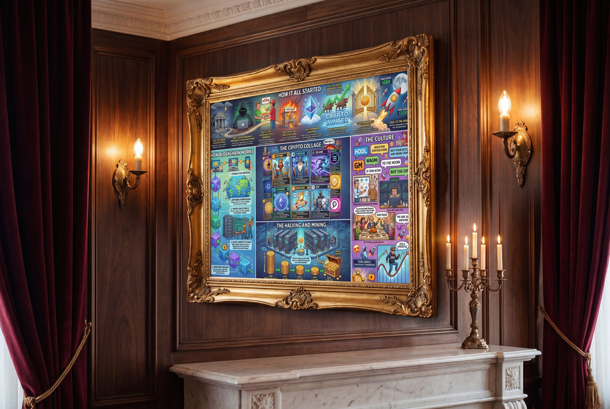 Crypto Jigsaw Puzzle — How It All Started —  — Mr. Lined