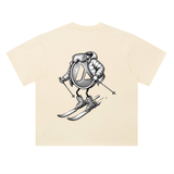 Avalanche T-Shirt — AVAX Coin on Skis