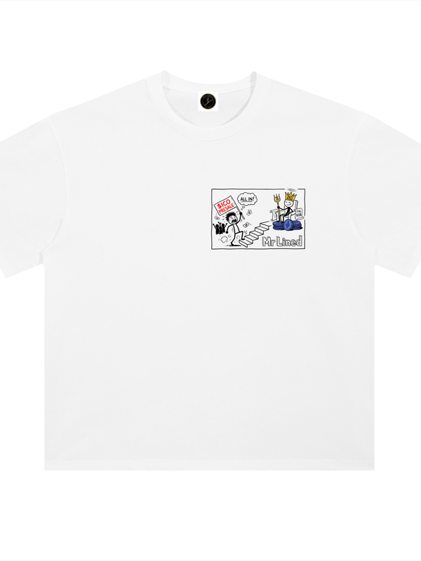 Ethereum The Merge T-Shirt — Proof Of Stake Sept 15 2022 — Mr. Lined crypto streetwear