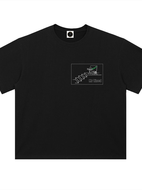 Avalanche T-Shirt — From the Lab, One Protocol — Mr. Lined crypto streetwear