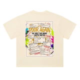 BNB T-Shirt — Poor Again, Two Words, $70B Gone