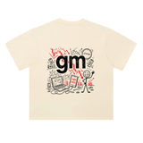 Crypto T-Shirt — GM, Down 40% at 3:47am