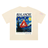 Avalanche T-Shirt — Starry Night, Van Gogh Remix
