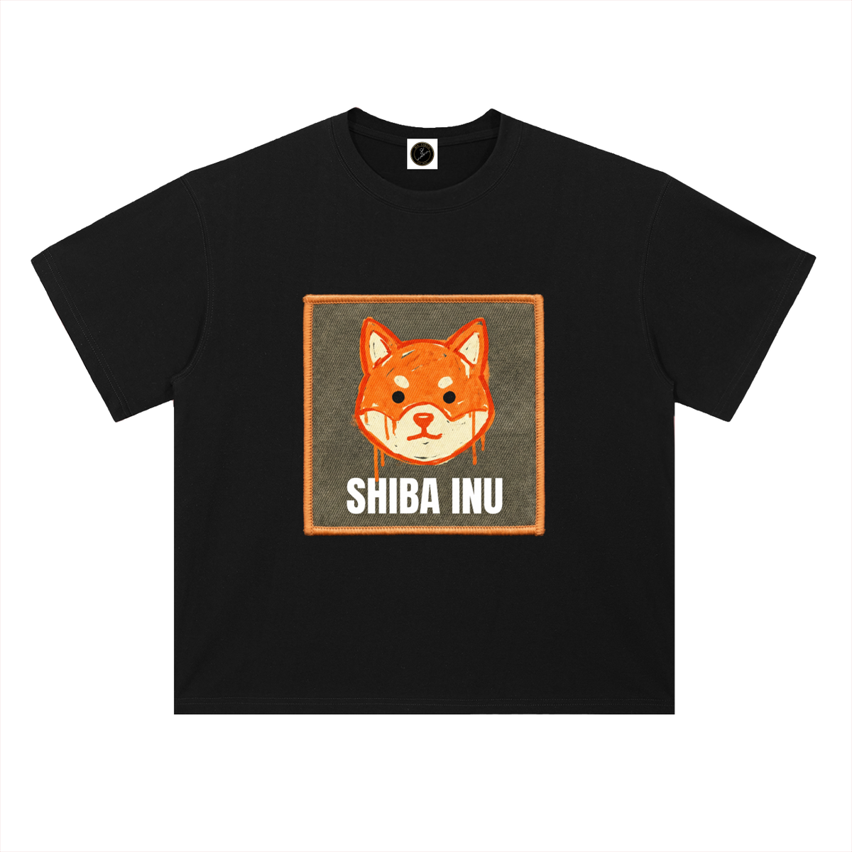 Shiba Inu T-Shirt — SHIB Patch Logo —  — Mr. Lined