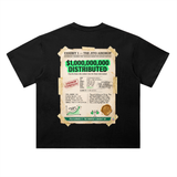 Solana Jito Airdrop Exhibit T-Shirt — Dark Variant