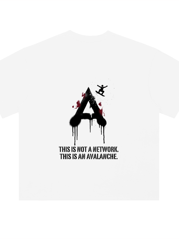 Avalanche AVAX This Is An Avalanche T-Shirt — Not A Network Dark Variant — Mr. Lined crypto streetwear