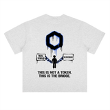 Chainlink This Is Not A Token This Is The Bridge T-Shirt — Real World To Blockchain Light Variant