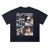 BONK Solana's Bark And Bite T-Shirt — Christmas 2022 Airdrop Dark Variant