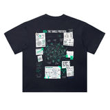 IOTA The Tangle Protocol Spec Sheet T-Shirt — Dark Variant