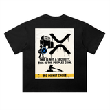 XRP T-Shirt — Not a Security, People's Coin