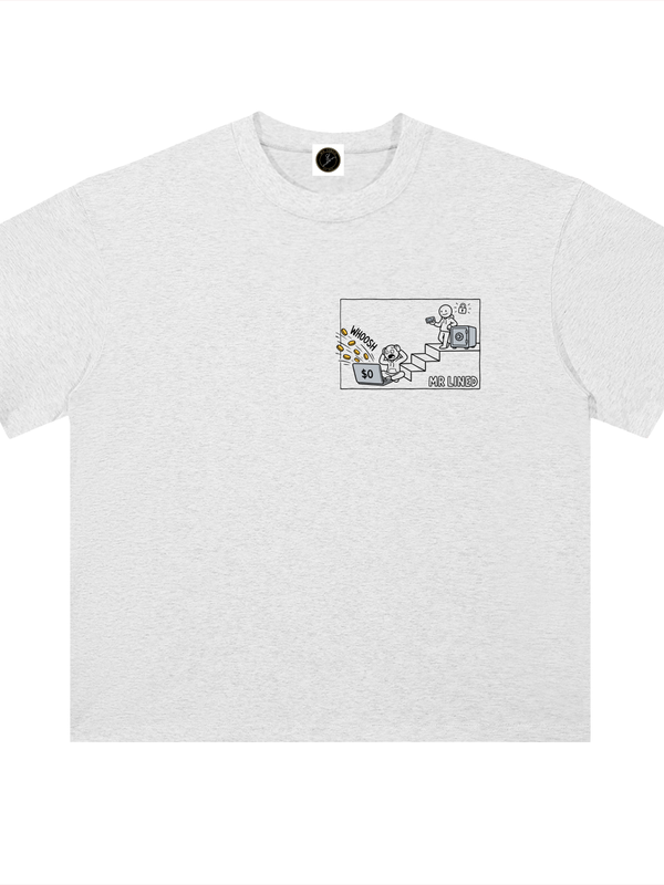 Bitcoin T-Shirt — Early Adopter, Joke in 2013 — Mr. Lined crypto streetwear