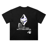 Ethereum Not A Token World Computer T-Shirt — Dark Variant
