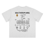 How Ethereum Works T-Shirt — White Variant