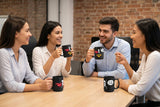 Crypto Mug — HODL Hero Red Cape Stickman