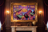Crypto Jigsaw Puzzle — Neon Casino Sharks