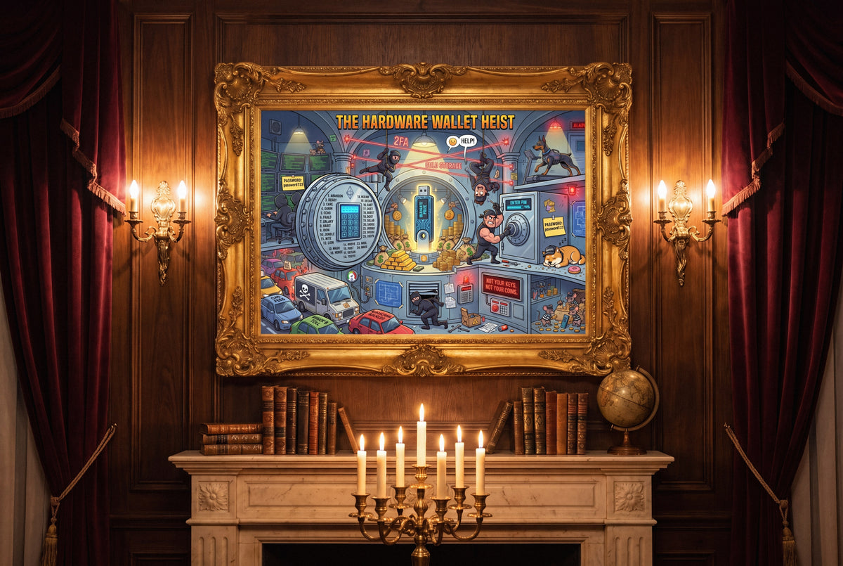 Crypto Jigsaw Puzzle — Hardware Wallet Heist —  — Mr. Lined